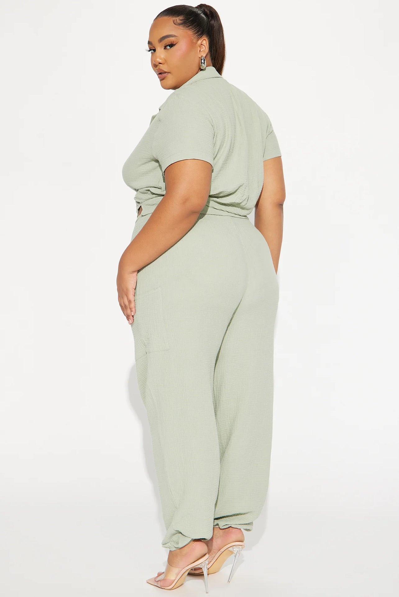 Sage Cargo Pant Set